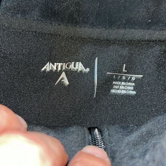 Antigua Seattle Seahawks Fleece Alpha T Neck Snowboard Ski Winter Sweatshirt L - Picture 4 of 7